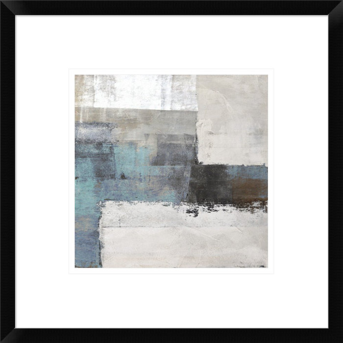 Bless international Oceanside II Picture Frame Print on Framed Canvas